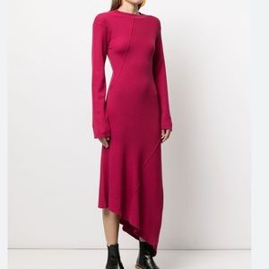 KENZO
Ribbed Knit Asymmetric Dress size S NWT